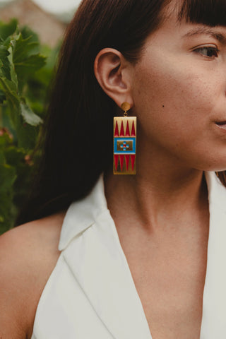 Eighth Generation Bear Claws Earrings