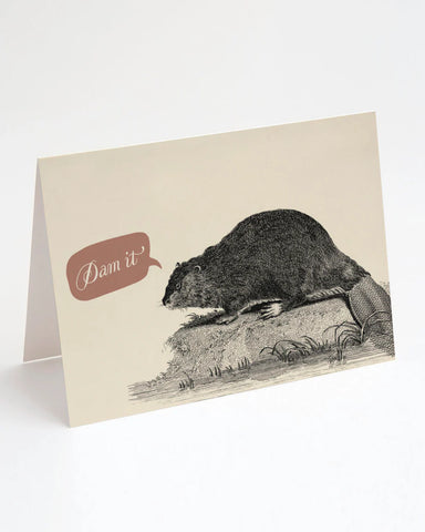 Cognitive Surplus Greeting Card Beaver Dam