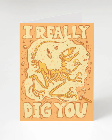 Cognitive Surplus Greeting Card I Really Dig You