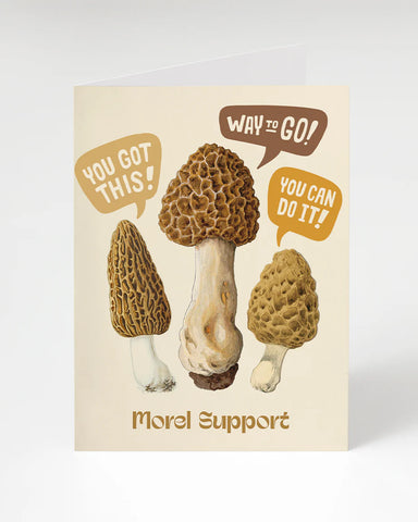 Cognitive Surplus Greeting Card Morel Support