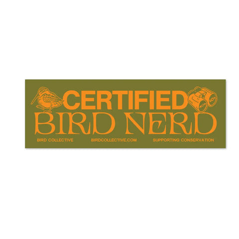 Bird Collective Bumper Sticker Bird Nerd