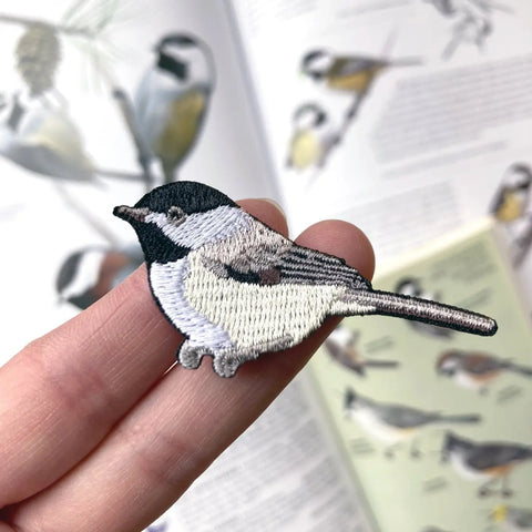 Bird Collective Patch Black Capped Chickadee