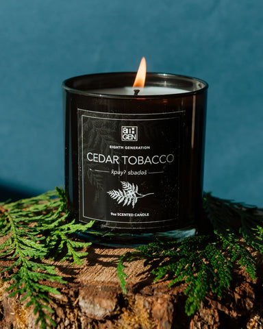 Eighth Generation Candle Cedar Tobacco