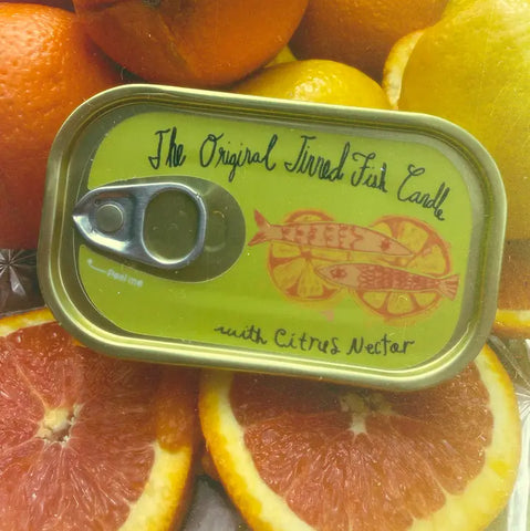 Tinned Fish Candle - Citrus Nectar