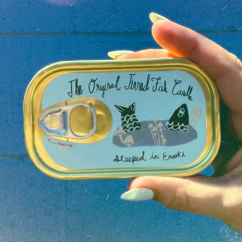 Tinned Fish Candle - Enoki Forest