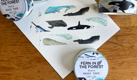 Fern in the Forest Washi Tape