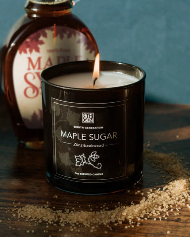 Eighth Generation Candle Maple Sugar