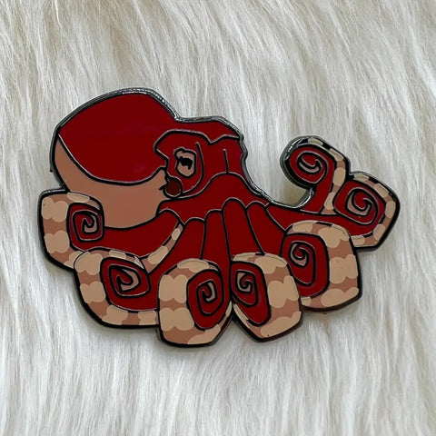 Roamin Bison Pin - Pacific Octopus