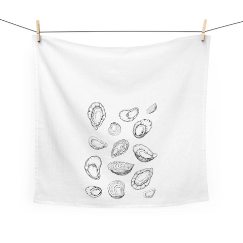 Our Wild Puget Sound Oyster Tea Towel