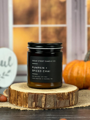 Pumpkin + Spiced Chai Candle 7.2 oz