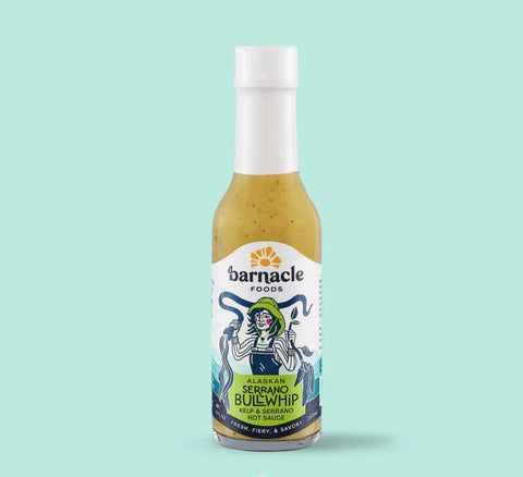 Barnacle Foods Serrano Bullwhip  Hot Sauce