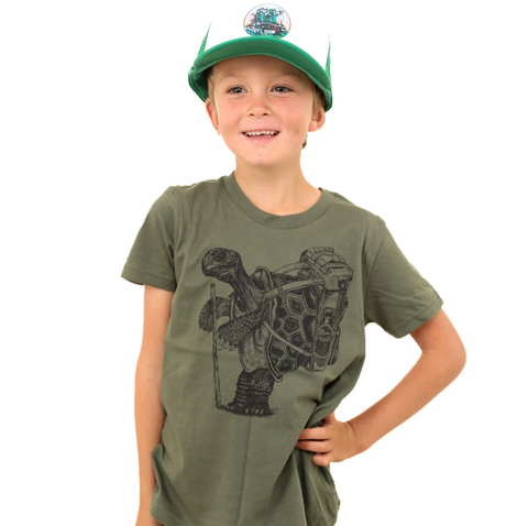 Hiking Tortoise T-Shirt (youth)