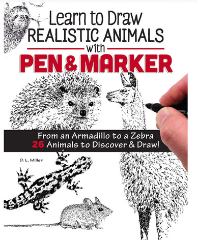 Learn to Draw Realistic Animals with Pen & Marker